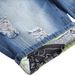 2023 Summer New Distressed Ripped Men's Five-Point Denim Shorts Trendy Slim Straight Mid-Waist Pants_mkmklike.com
