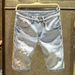 Men's Light Blue Ripped Denim Shorts Summer Fashion Trend Handsome Casual Hole Cutout Pants_mkmklike.com