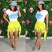Women's Distressed Tassel Frayed Denim Shorts Casual Straight Leg Jeans Relaxed Everyday Wear Comfortable Feshion_mkmklike.com