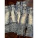 Men's Vintage Washed Denim Jeans – Relaxed Straight To Slight Flare Fit, Y2K Streetwear Casual Pants With Distressed Details_mkmklike.com