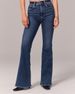 Women's Fashion Flared Jeans - Stretch Denim Bootcut Pants (Trendy & Comfortable)_mkmklike.com
