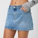 Women's Clothing Slim Casual Stretch Washed Denim Skirt_mkmklike.com