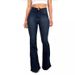 K High-waisted Wide-leg Jeans For Women With A Slimming Effect; Long Flared Trousers._mkmklike.com