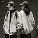 Men's Spring Autumn American Street Style Cool Pilot Baseball Jacket Loose Retro Embroidered Workwear Coat_mkmklike.com