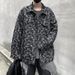Loom Ins Dark European American High Street Hip-Hop Trendy Brand Couple Loose Casual Denim Jacket Coat Men's Spring And_mkmklike.com