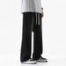 LKTM Men's Clothing # New American-style Yellow Mud-dyed Flared Jeans For Men, Vibe Trendy Brand, Drawstring, Loose Fit,_mkmklike.com