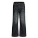 Hippie High Street Vibe Flared Jeans Men's Workwear Vintage Washed Loose Casual Wide-Leg Pants_mkmklike.com