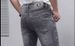 Men's Embroidered Denim Shorts Trendy Loose Straight Leg Casual Distressed Five Point Pants Mid Length Thin Summer Wear_mkmklike.com