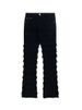 Men's Clothing Erosion Damaged Raw Edge Jeans Men Ins Trendy Brand High Street Straight Slim Flared Trousers Casual Women_mkmklike.com