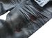 Men's Mid-Waist Stretch Casual Coated Black Jeans Embroidered Rose Ghost Head Wide Leg Trousers Machine Washable_mkmklike.com