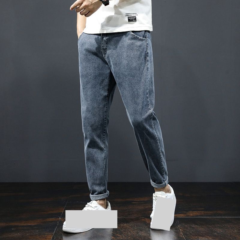 Men's Jeans Men's 2024 Autumn New Korean Men's Harem Loose Jeans Trendy Brand Youth Trousers Wholesale_mkmklike.com