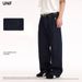 Men's Clothing Classic Loose Straight Cleanfit Classic Relaxed Straight Fit Clean Denim Jeans For Men & Women - Vintage Washed Blue & Black (XXS-XL)_mkmklike.com
