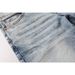 Unisex Cleanfit Stacked Flared Jeans, Light Blue Horizontal Fade And Whisker, Breathable Summer_mkmklike.com