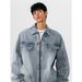 American Blue Denim Jacket For Men, Spring New Style, Heavy-Duty Washed Lapel Jacket, Fashionable And Cool Top_mkmklike.com