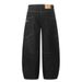 Wide-Leg Denim Scimitar Men's Workwear Trousers High Street Vibe Trendy Edition Topstitching Splicing Deconstructed_mkmklike.com