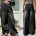 High-Waisted Wide Leg Jeans For Women - Relaxed Fit Straight Denim Pants With Vintage Wash (Blue, Black, Xs-Xxl)_mkmklike.com