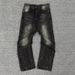 Men's Streetwear Splatter Paint Jeans – Loose Straight-Leg Denim Pants | High Waist | S-3xl | Fashion Trends_mkmklike.com