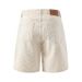 Men's Washed Jacquard Shorts Ripped Jeans Loose Fitting plus Size Wide Leg Pants American High Street Trendy Clothing_mkmklike.com