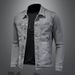Men's Classic Denim Men's Youth Street Cool Jacket, Trendy Lapel, Spring And Autumn New Style_mkmklike.com