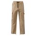 Men's Clothing Drawstring Pocket Color Patchwork Pants_mkmklike.com