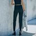 Women's Clothing Spring New Ladies Jeans Solid Color Stretch Leggings_mkmklike.com