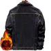 Men's Denim Fleece Thickened Jacket Large Size Fat Young Men's Clothing Autumn And Winter Season Jacket Cotton-padded Jacket Clothes Gown_mkmklike.com