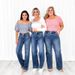 Women's Clothing Spring New Blue Washed Straight Temperament Jeans Women's Wear_mkmklike.com