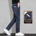 Jeans Men's Slim-fit Straight Elastic Casual Pants Men's_mkmklike.com