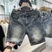 Men's Style Loose Fitting Straight Leg Denim Shorts Cool Retro Trendy Design Versatile Casual Five Point Pants For Summer_mkmklike.com
