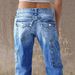 Women's Washed Multi Pocket Jeans Low Rise Loose Straight Leg European And American Style Cross Border Wholesale Trade_mkmklike.com