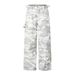 American High Street Workwear Camouflage Wide-Leg Men' Adjutable Wait Deign Mountain Style Outdoor Denim Caual_mkmklike.com