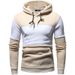 Men's Clothing Spring and Autumn New Men's Clothing Splicing Contrast Color Sweatshirt_mkmklike.com