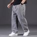 Big Good Quality Large Jumbo Long Pants Plus Size Loose Jeans Men Wearable Seasons Denim Baggy Jean_mkmklike.com