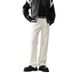 Men's Clothing & Archer0603 & Off White Splashed Design Pure Cotton Straight Leg Pants Minimalist Ripped Versatile Jeans For Men_mkmklike.com