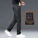 Jeans Men's Slim-fit Straight Casual Elastic Loose Casual Trousers Men's_mkmklike.com