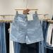 New Summer 2022 Simple Casual High Waist A Line Shorts For Women Loose Versatile Denim Hot Pants Slim And Stylish_mkmklike.com
