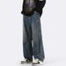 Wide Jeans Loose Straight Leg American High Street Men's Pants Xintang Cowboy City_mkmklike.com