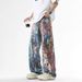 "Abandoned Studio Jeans – Oil Paint Splatter Denim For Midnight Gallery Raiders & Smuggled Canvas Rebels"_mkmklike.com
