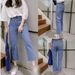 Korean Style High Waist Cropped Jeans – Loose Fit Boyfriend Jeans For Women (Dark Blue, Light Blue, S-XXL)_mkmklike.com