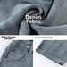 Men's Trendy Retro Straight Leg Jeans Distressed Washed Curved Knife Loose Fit Midweight Cotton Trousers Black Blue_mkmklike.com