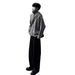 Nordmann Black Jeans Men's Floor-Length Wide-Leg Versatile Solid Color Casual Retro Trendy High-End Slimming Straight Pants_mkmklike.com