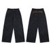 Men's LKTM American Style Washed Embroidered Twill Jeans Unisex Baggy Trendy Relaxed Straight Leg Midweight Polyester Trousers_mkmklike.com