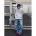 Vintage Washed Denim Jeans For Men – Relaxed Wide-Leg Trousers With Euro-Japanese Streetwear Vibe (S-3XL, Mid-Rise, Light Stretch)_mkmklike.com