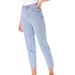 Wish Women's Casual Straight Leg Jeans Spring Autumn New Style Comfortable Fit Denim Pants_mkmklike.com