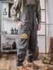 Pure Reverse Craftsman Trendy Brand Straight Multi-Pocket Cargo Overalls Men's Light Green Hip-Hop Jumpsuit Couple Style_mkmklike.com