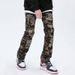 Men's Clothing Streetwear Hip-Hop Cargo Jeans – Distressed Washed Camo Multi-Pocket Workwear Pants_mkmklike.com