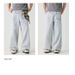 Men's Distressed Wrap Jeans - Avant-Garde Washed Denim Pants With Structured Fit For Casual Streetwear_mkmklike.com
