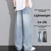 Men's Loose Fit Wide Leg Jeans Lyocell Tencel Lightweight Breathable American Retro Washed New Style 2026_mkmklike.com