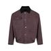 Autumn American Retro Washed Salted Distressed Short Wide Boxy Fit Cleanfit Men's Casual Jacket_mkmklike.com