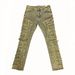 Men's Slim Fit Straight Leg Jeans - Vintage Blue Denim With Frayed Details & Streetwear Style_mkmklike.com